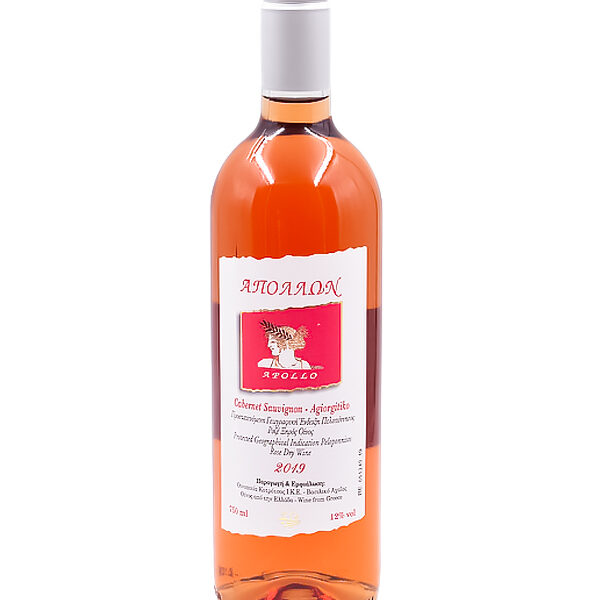 Απόλλων Ροζέ Ξηρός Οινοποιείο Κοτρότσος 750 ml
