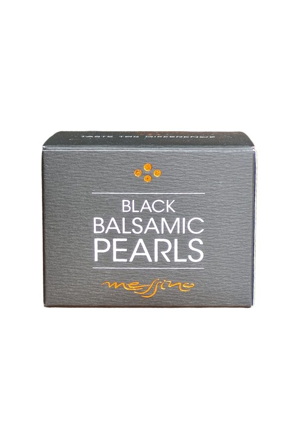 black balsamic pearls messino 50ml