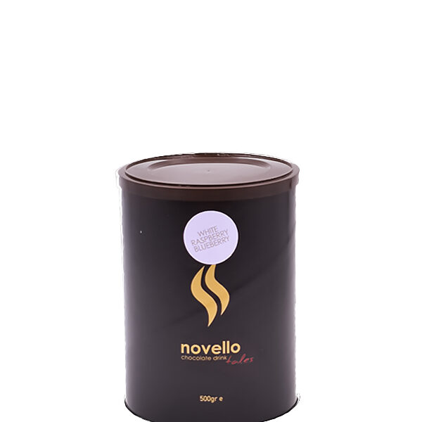 Novello White chocolate with raspberry and blueberry