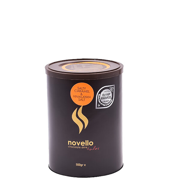 Novello Milk chocolate with caramel and Himalayan salt