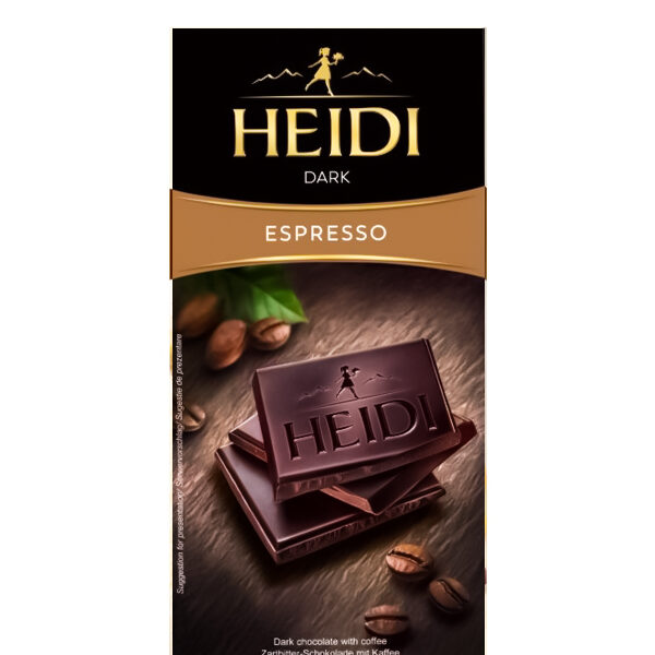 HEIDI Dark Espresso 80 gr