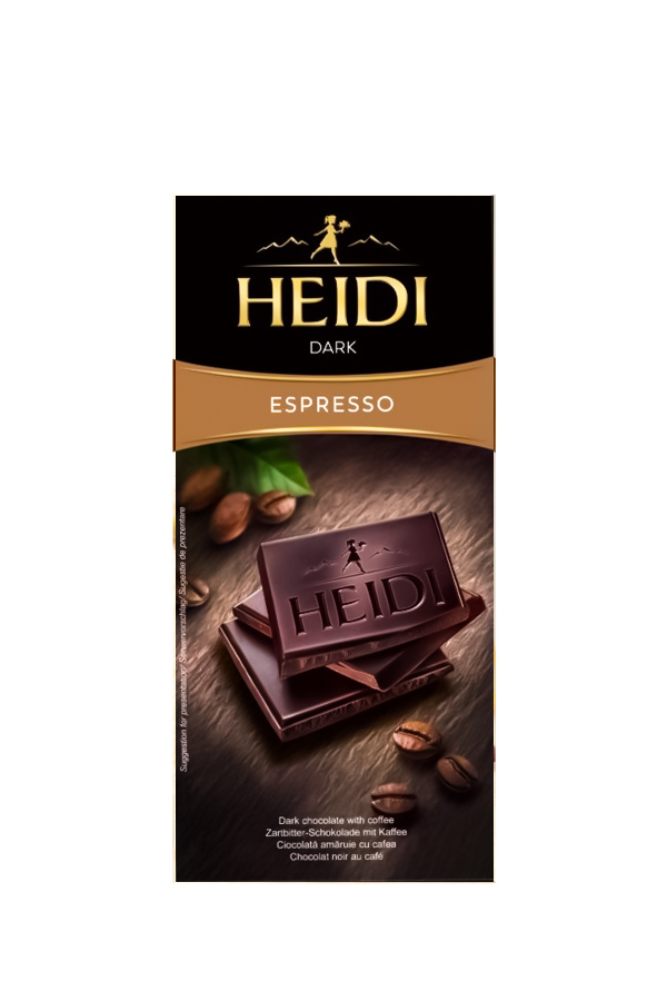 HEIDI Dark Espresso 80 gr