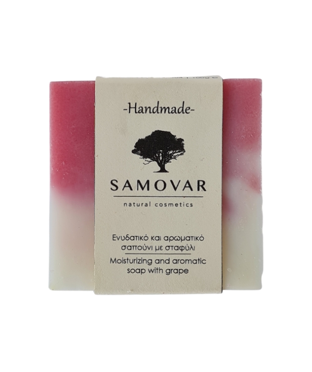 olive oil soap with grape