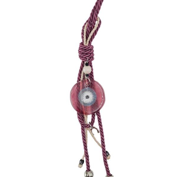 Γούρι Μάτι σε Μωβ Αποχρώσεις – Χειροποίητο Φυλαχτό Προστασίας & Θετικής Ενέργειας